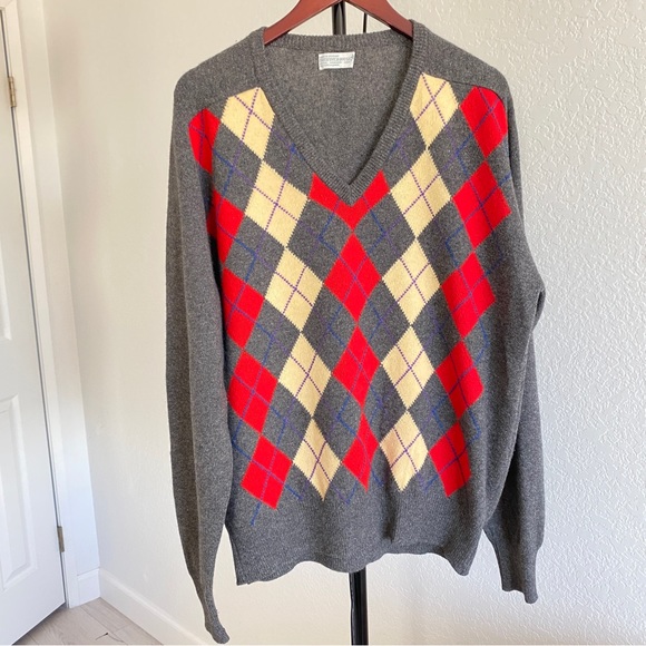 Gray Scottish Cashmere sweater - Picture 1 of 8